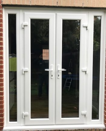 New UPVC French doors