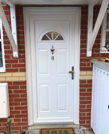 New upvc front door